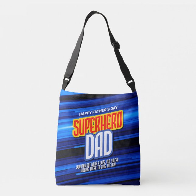 Bolsa Ajustável Personalizar Pai SuperHero (Verso)