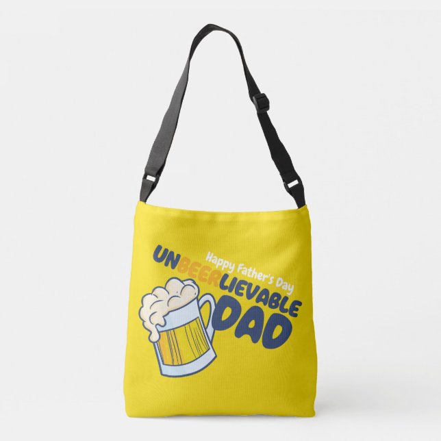 Bolsa Ajustável Personalize um Pai inacreditável e engraçado (Verso)