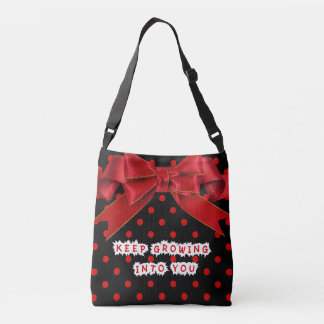 Bolsa Ajustável Personalized Keep Growing Into You Motivational