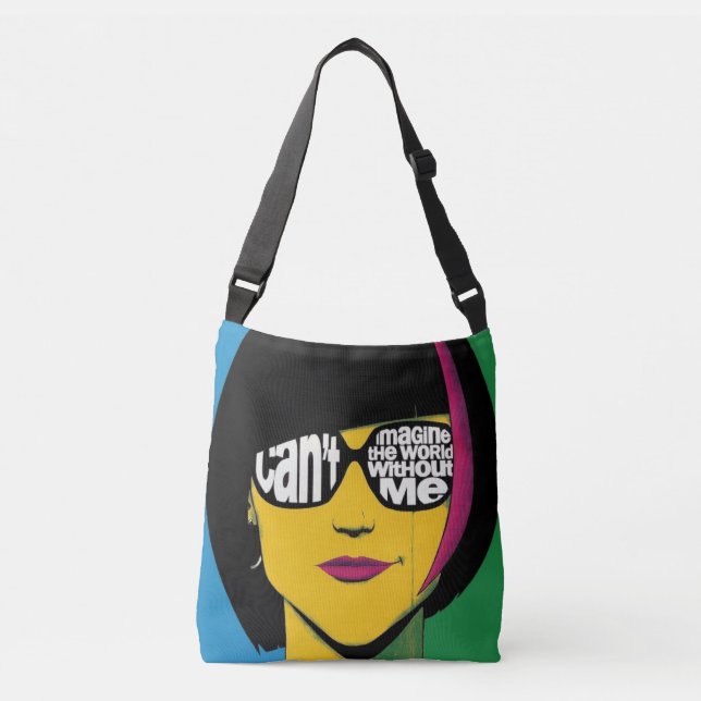 Bolsa Ajustável pessoa_de_óculos_de_menina (Frente)