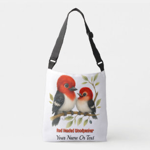 Bolsa Ajustável Pica-pau-de-cabeça-vermelha