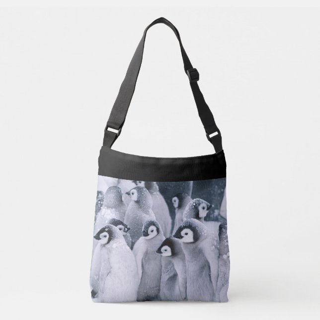 Bolsa Ajustável Pinguins na neve (Frente)