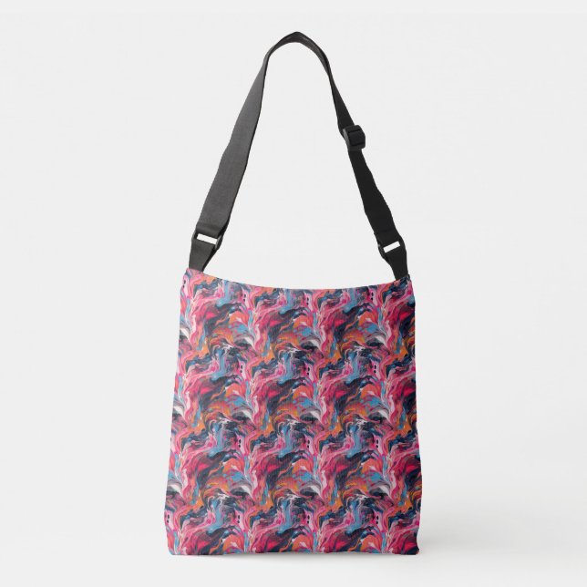 Bolsa Ajustável Pintura Abstrata 01 (Frente)