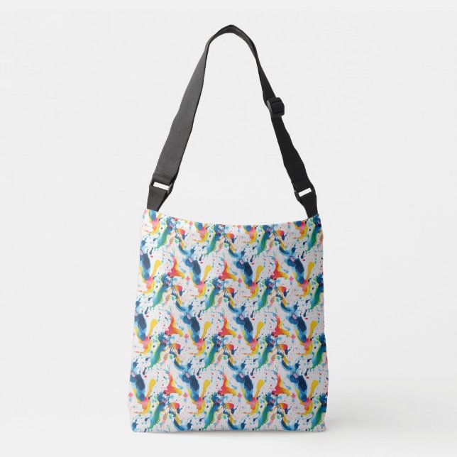 Bolsa Ajustável Pintura Abstrata 02 (Frente)