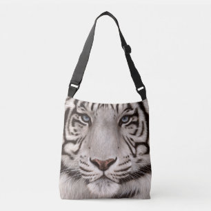 Bolsa Ajustável Pintura branca do tigre