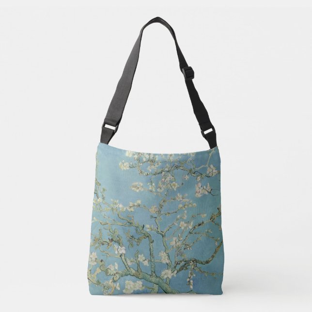 Bolsa Ajustável Pintura de Almond Blossoms por Van Gogh (Frente)