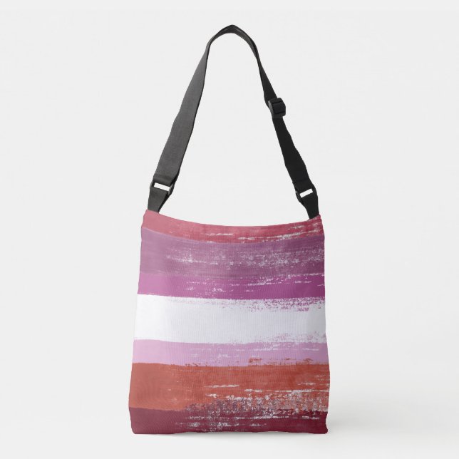 Bolsa Ajustável Pintura de Orgulho Lésbico (Frente)