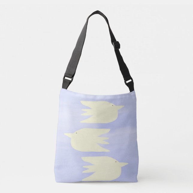 Bolsa Ajustável pintura de pombos (Frente)