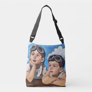 Bolsa Ajustável Pintura Moderna de Querubim - Arte Inspirada em Re