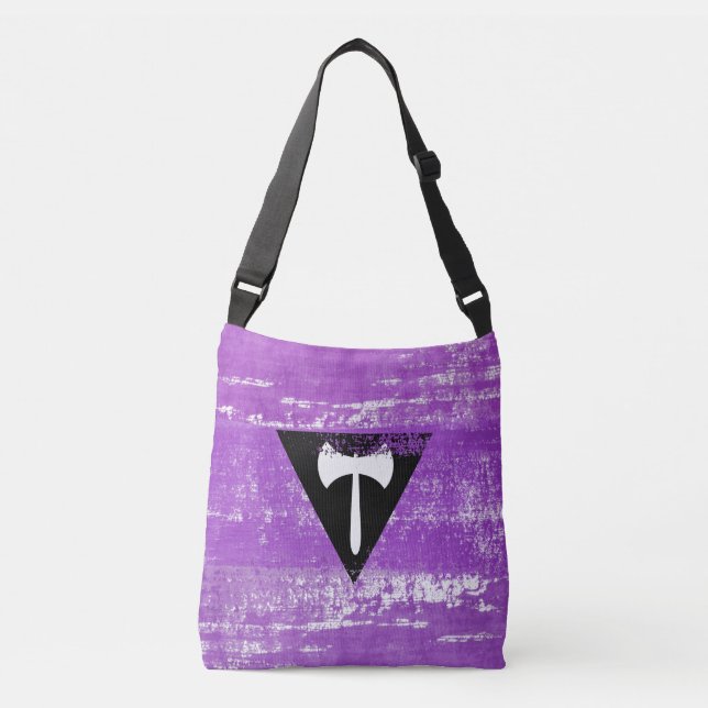 Bolsa Ajustável Pintura Orgulho Lésbico (Lábri) (Frente)