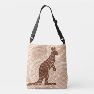 Bolsa Ajustável Pintura original do ponto canguru