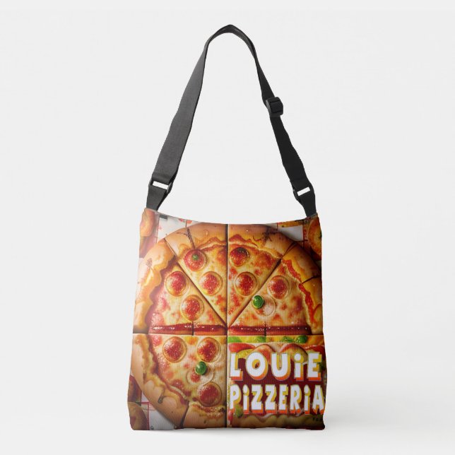 Bolsa Ajustável Pizza Pizzeria Design (Frente)