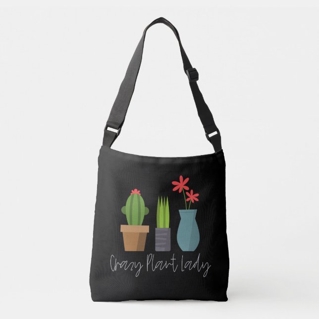 Bolsa Ajustável Plantas - Senhora das Plantas Loucas (Frente)