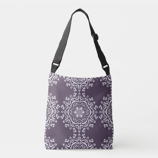 Bolsa Ajustável Plum Mandala (Frente)