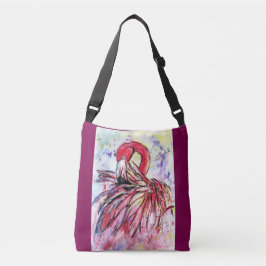 Bolsa Ajustável Plumes au rose