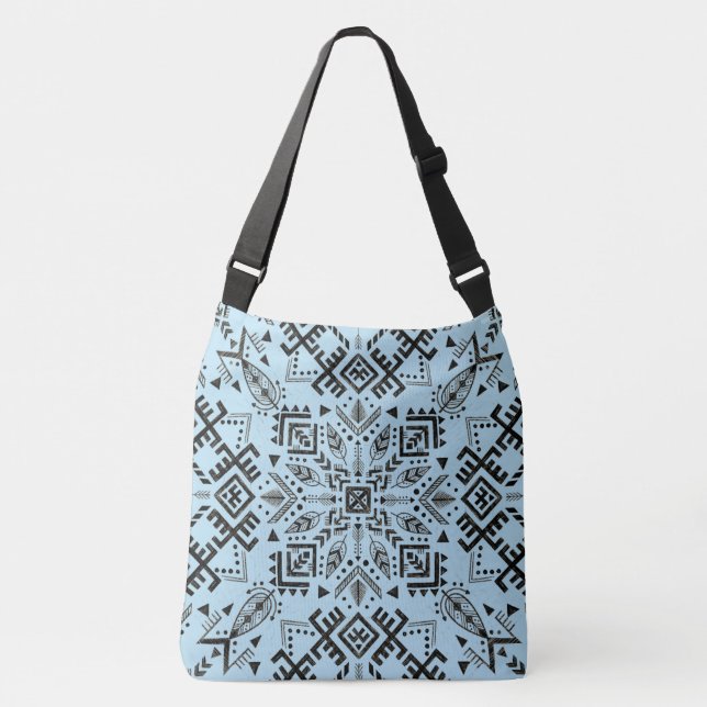 Bolsa Ajustável Pó Blue Mandala (Frente)