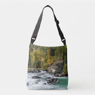 Bolsa Ajustável Poderoso rio Fraser fluindo através de desfiladeir