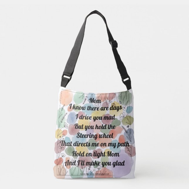 Bolsa Ajustável Poema da Mamãe (Frente)