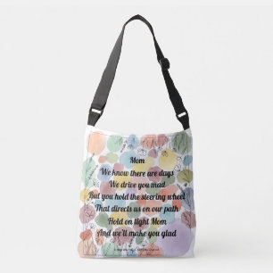 Bolsa Ajustável Poema do Dia das Mães