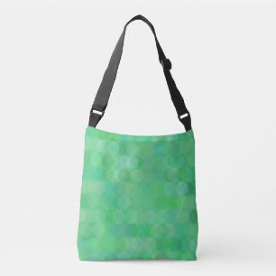 Bolsa Ajustável Pontos aqua e verdes