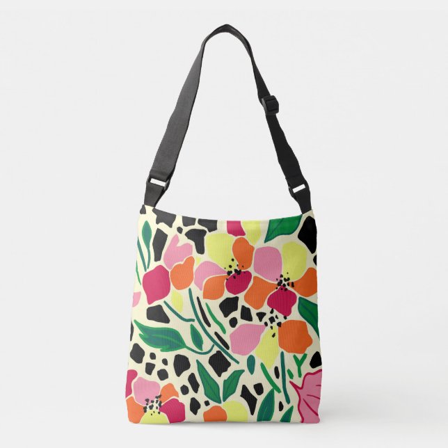 Bolsa Ajustável Pontos de Jardim Tropicais (Frente)