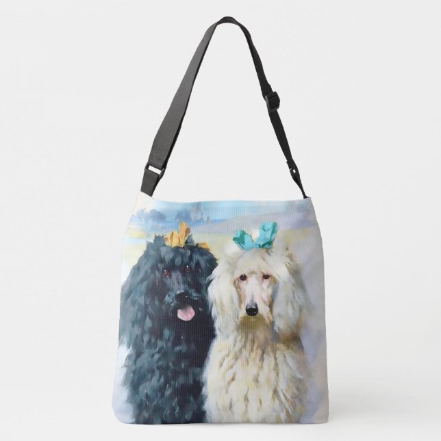 Bolsa Ajustável Poodles de Arthur Wardle (Verso)