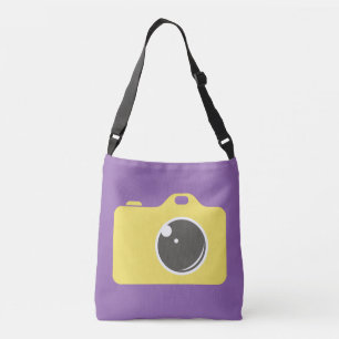 Bolsa Ajustável Pop Art Yellow Camera Puro