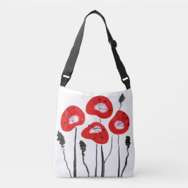 Bolsa Ajustável Poppies Roxos