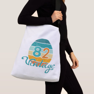 Bolsa Ajustável Pôr do sol retrô 82 Vintage desgastado