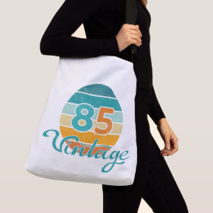 Bolsa Ajustável Pôr do Sol Retro 85 Vintage Desgastado