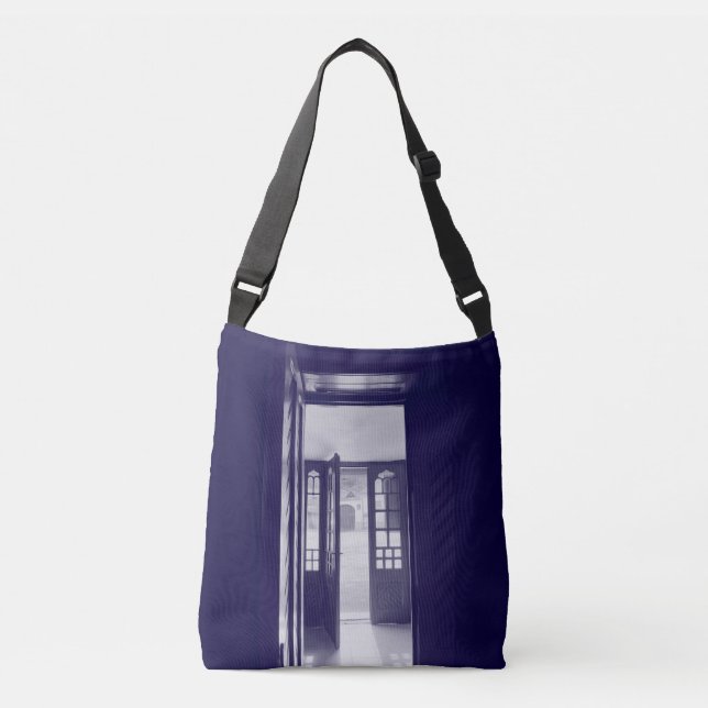 Bolsa Ajustável Portas azuis (Frente)