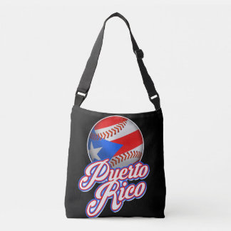 Bolsa Ajustável Porto Rico Baseball Flag TSirt