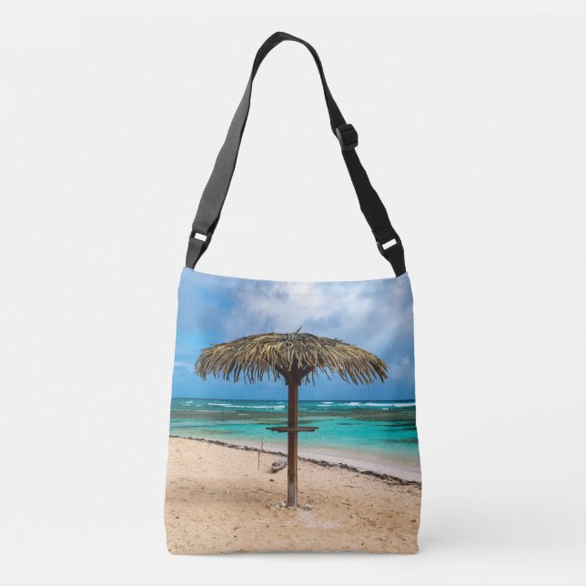 Bolsa Ajustável praia de Anse des Rochers (Verso)