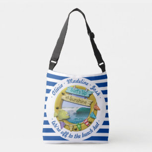 Bolsa Ajustável Praia de Verão, Strike, Marinho Azul, Náutico