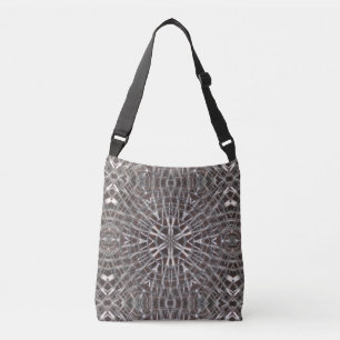Bolsa Ajustável Prata de Malha Metálica