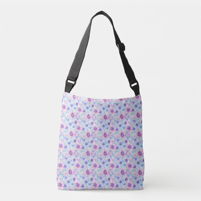Bolsa Ajustável Presente de aniversário | Padrão sem costura com r (Frente)