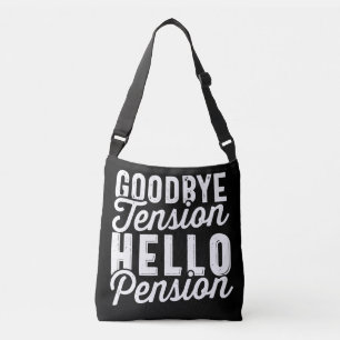 Bolsa Ajustável Presente de aposentadoria, Tensão de Adeus Alô Pen