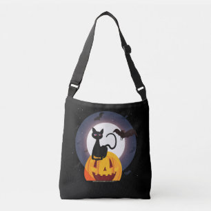 Bolsa Ajustável Presente de aranha   Pumpkin Preto De Gato Hallowe
