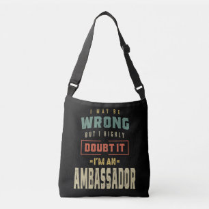 Bolsa Ajustável Presente de Cargo do Embaixador