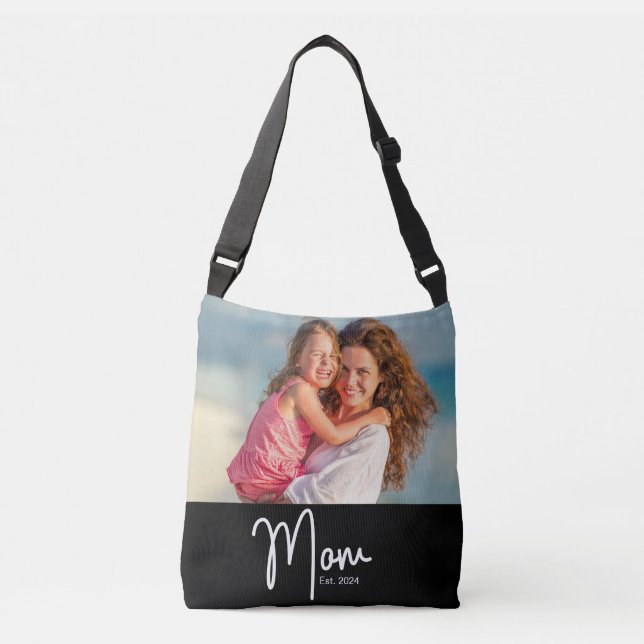 Bolsa Ajustável Presente de Foto Estabelecida pela Mamãe (Frente)