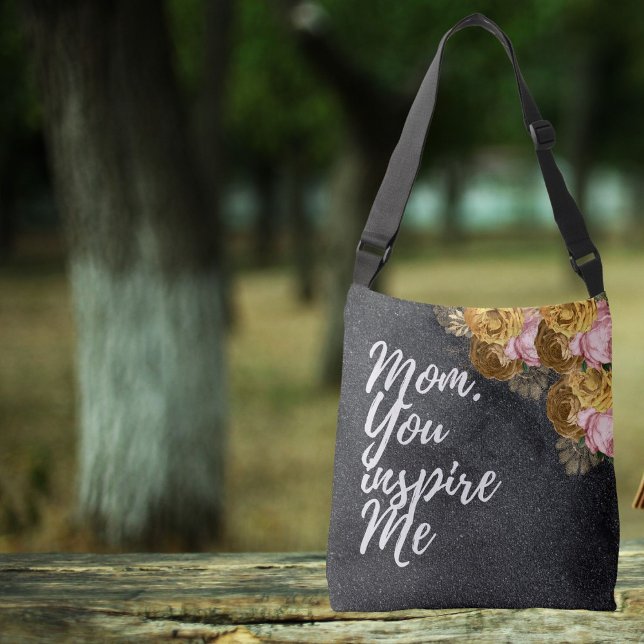 Bolsa Ajustável Presente De Saco Personalizado Floral Para Mães (Criador carregado)