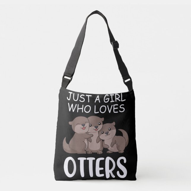 Bolsa Ajustável Presente externo | Apenas Uma Rapariga Que Ama Out (Frente)