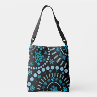 Bolsa Ajustável Preto da agitação do floco de neve