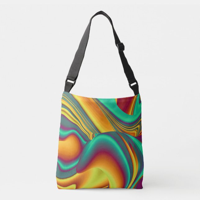 Bolsa Ajustável Primavera Verão Outono Flores Magia (Frente)
