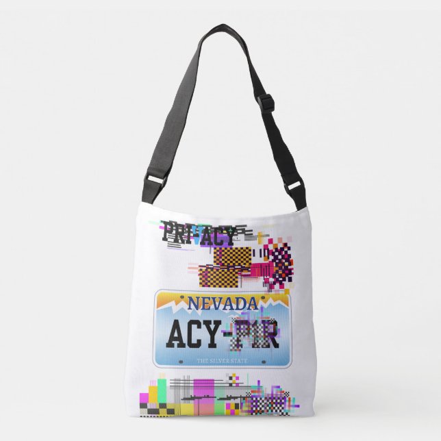 Bolsa Ajustável Privacidade Anti-IA (Frente)