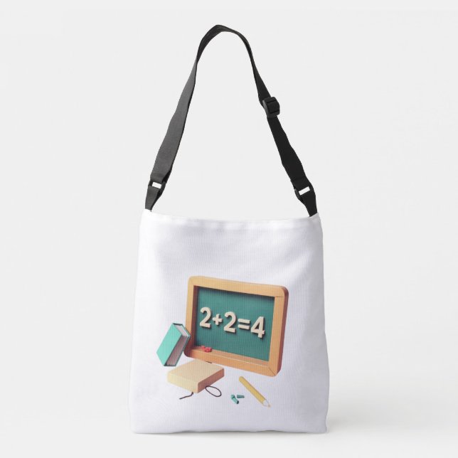 Bolsa Ajustável Professor de Matemática Spooky (Verso)