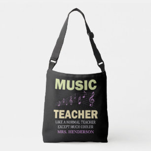 Bolsa Ajustável Professor de Música Colorida Personalizado
