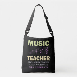 Bolsa Ajustável Professor de Música Colorida Personalizado