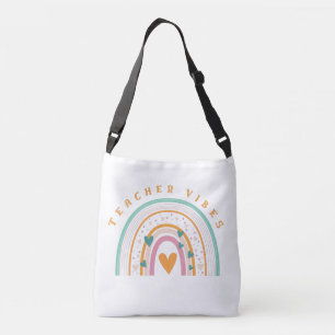 Bolsa Ajustável professor vibe com arco-íris
