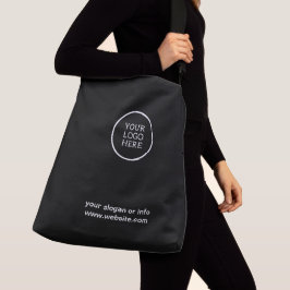 Bolsa Ajustável Promocional branco preto de logotipo comercial